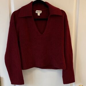 Johnny Collar V Neck Sweater
